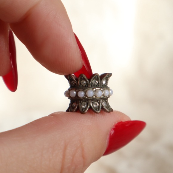 Brighton Pearl Diamond Spacer Charm - Picture 3 of 6